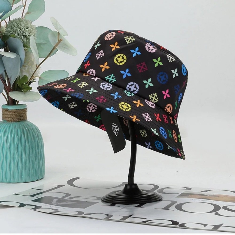 ShopEvelynne Multicolor Patterned Hat